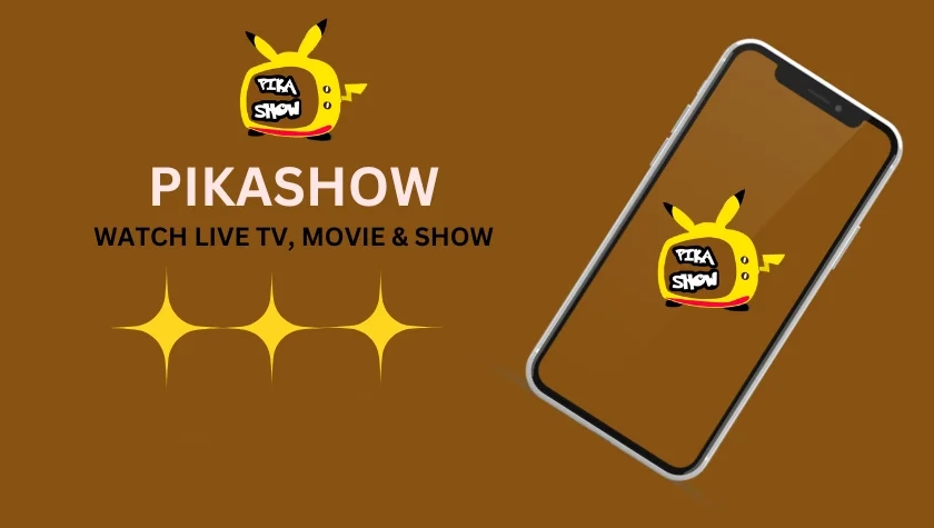 Overview image of pikashow app on Android device